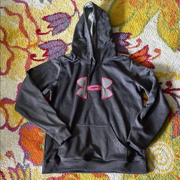 WOMENS LARGE UNDER ARMOUR HOODIE - Picture 1 of 4
